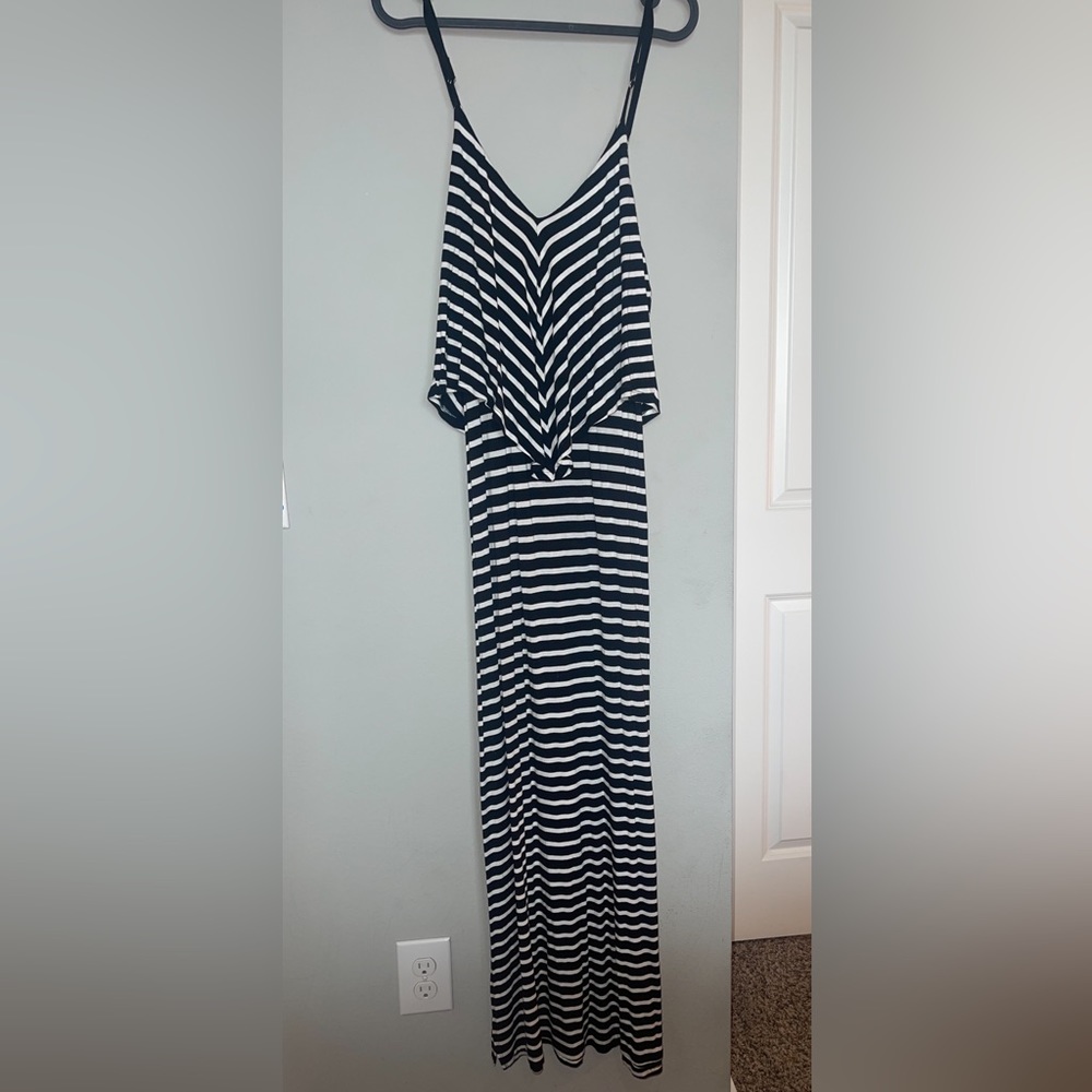 Striped Maxi Dress